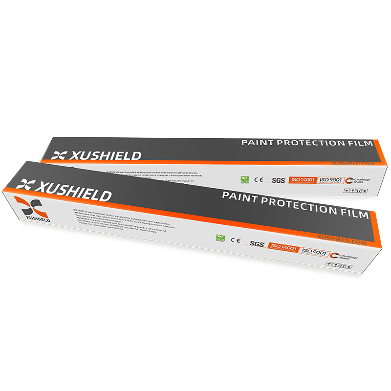 XUSHIELD 8.5 میلی لیتر هیدروفوبیت درخشش بالا کیفیت بالا ضد خراش تعمیر گرما شفاف TPU فیلم محافظ رنگ ماشین