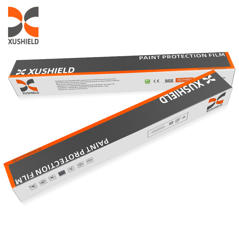 XUSHIELD 8.5 میلی لیتر هیدروفوبیت درخشش بالا کیفیت بالا ضد خراش تعمیر گرما شفاف TPU فیلم محافظ رنگ ماشین