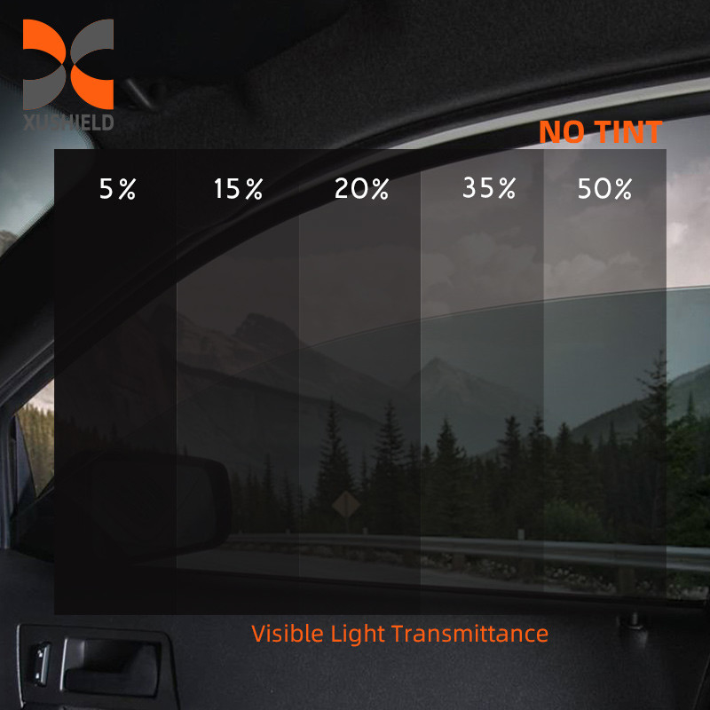 1.52*30m UV PROOf امنیت سازنده خودرو امنیت 2 لایه رول کربن خودرو شیشه پنجره شیشه ای رنگ خورشیدی