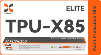 XUSHIELD 8.5 میلی لیتر هیدروفوبیت درخشش بالا کیفیت بالا ضد خراش تعمیر گرما شفاف TPU فیلم محافظ رنگ ماشین