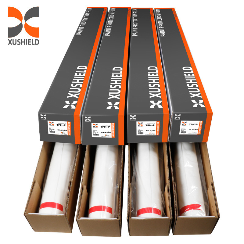 XUSHIELD 7 Mil 6 Mil PPF فیلم ضد خراش خود درمانی PPF TPH روشن روشن بدن ماشین PPF رنگ حفاظت از فیلم برای اتومبیل