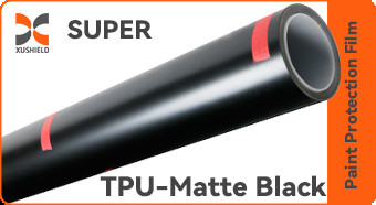 TPU مات سیاه ضد زرد شدن هیدروفوب 1.52x15M خود درمانی رنگ آمیزی ماشین پوشش رنگ TPU / PPF فیلم محافظ رنگ