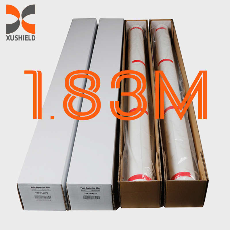 اندازه 1.83 * 15m 71in * 50ft هیدروفوبیت خود درمانی رول ضد خراش لپه PPF TPU فیلم حفاظت از ماشین
