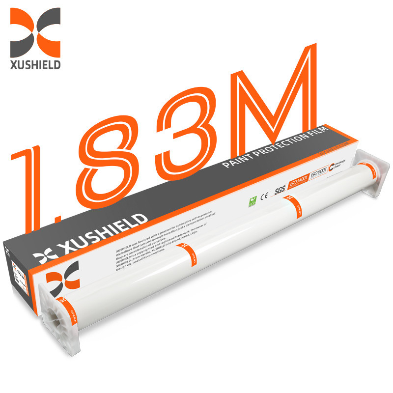 اندازه 1.83*15m 71in*50ft خود درمانی شفاف استک PPF فیلم رنگ ماشین حفاظت از فیلم TPU ماشین محافظ
