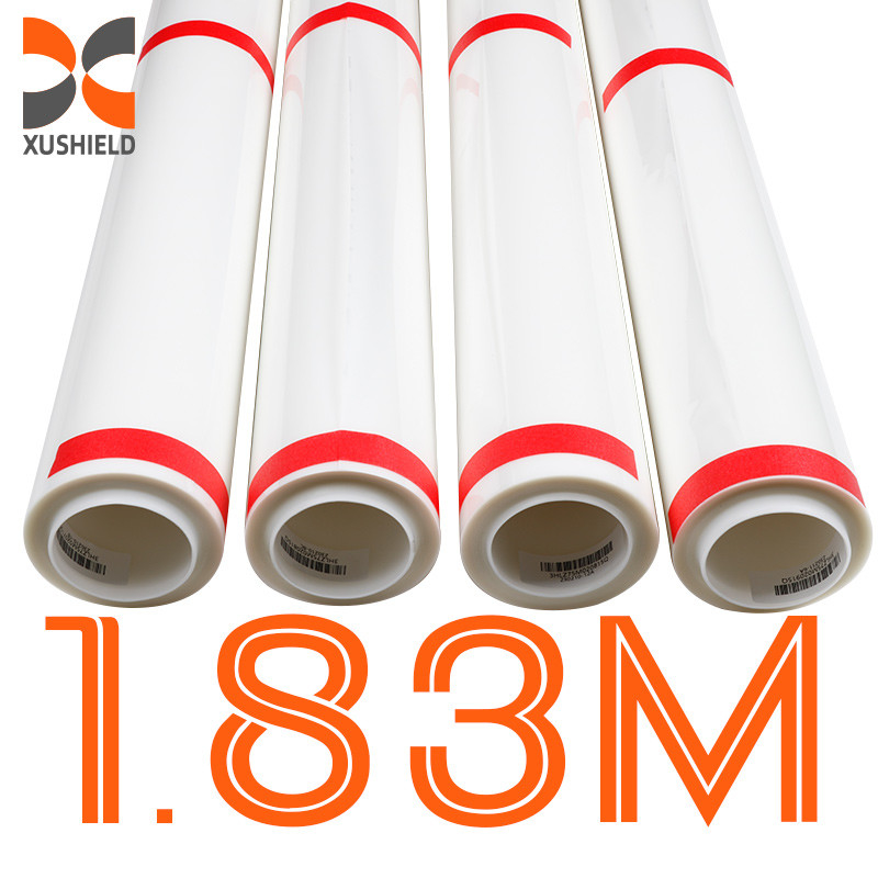 اندازه 1.83*15m 71in*50ft خود درمانی شفاف استک PPF فیلم رنگ ماشین حفاظت از فیلم TPU ماشین محافظ