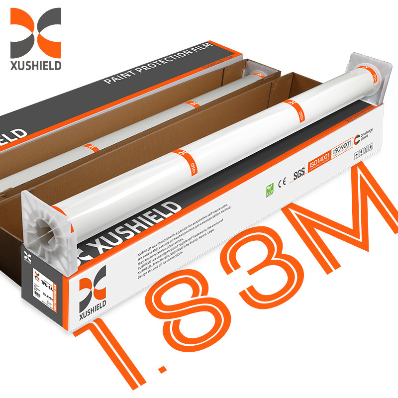 اندازه 1.83*15m 71in*50ft خود درمانی شفاف استک PPF فیلم رنگ ماشین حفاظت از فیلم TPU ماشین محافظ