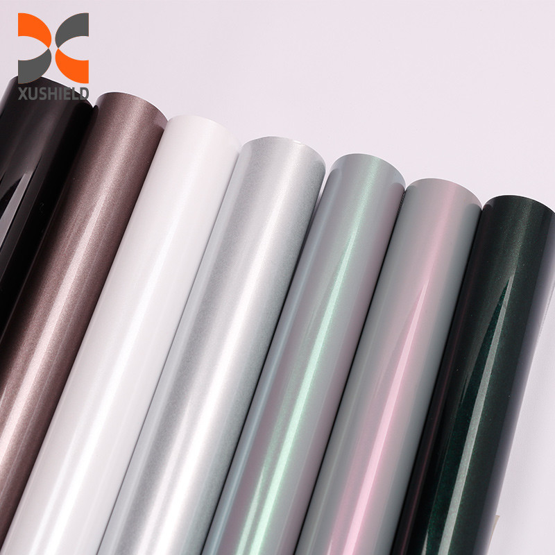 TPU Pearl white کیفیت بالا TPU PPF Film ضد خراش خود درمانی PPF TPH Gloss Clear Car Body PPF Protective Film برای رنگ خودرو
