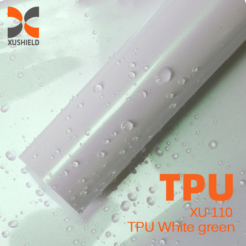 TPU سفید سبز 1.52m*15m سبز نارنجی خاکستری گرمایی خود درمانی tpu PPF تغییر رنگ ppf اتوماتیک ضد خراش رنگ ماشین حفاظت از سطح فیلم