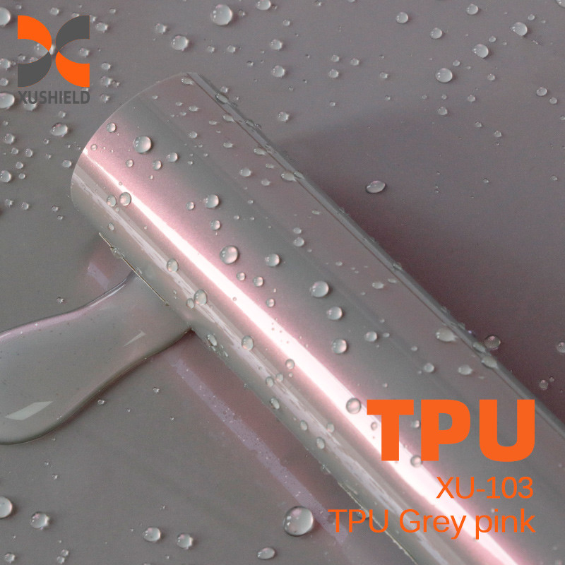 TPU رنگ صورتی خاکستری درمان فوری برتر کامل رول شفاف TPU بدن خودرو پوشش ppf فیلم های حفاظت از رنگ خودرو
