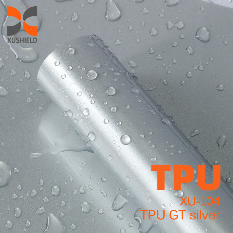 TPU GT نقره 1.52 * 17m Super Glossy پوشش اتومبیل ضد خراش خود درمانی رنگ شفاف TPU PPF فیلم محافظ رول فیلم محافظ اتومبیل