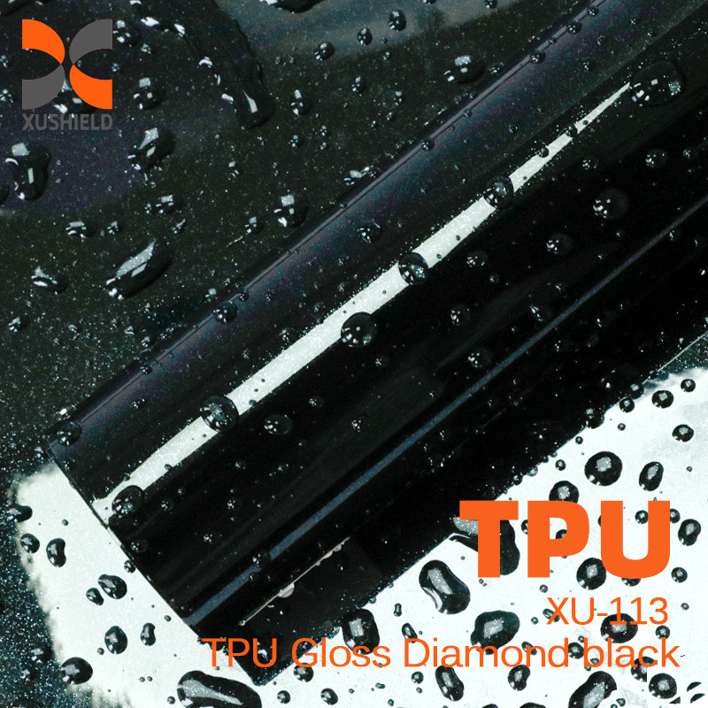TPU Gloss الماس سیاه 5 سال گارانتی 6Mil کیفیت بالا Gloss مات PPF TPU خود درمانی رنگ ماشین حفاظت از فیلم