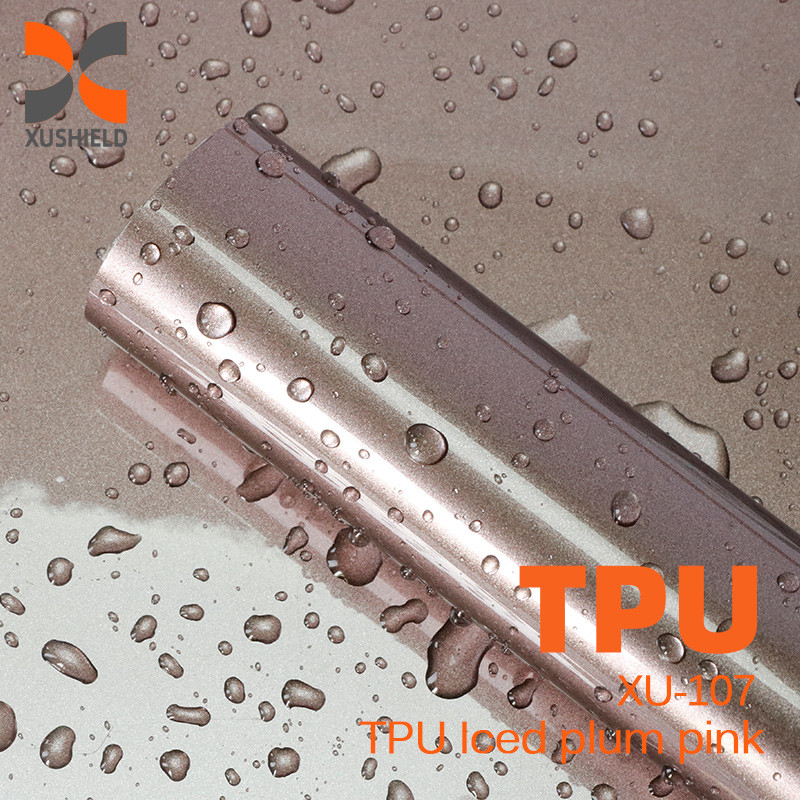 TPU یخچال گلابی گلابی PPF 5 سال گارانتی ضد زرد خود درمانی 1.52 * 17m TPU رنگ ماشین حفاظت از فیلم