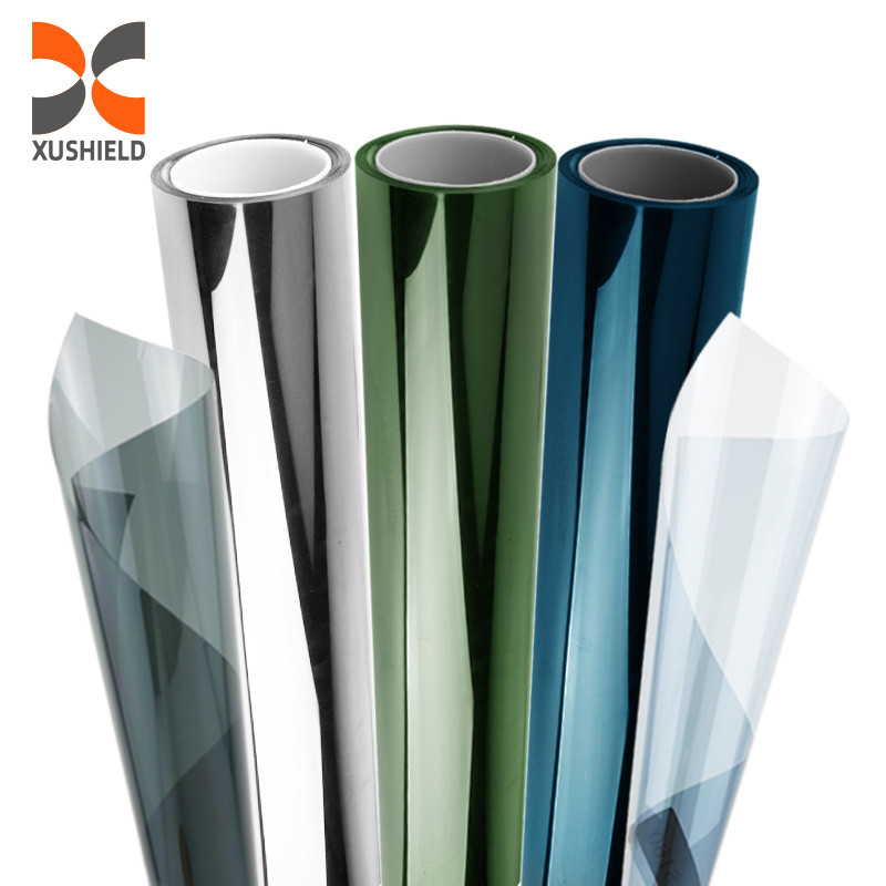 فیلم های خورشیدی اتومبیل نانو سرامیک UV Curing Window Glass Tint Film Roll عمده فروشی 1ply