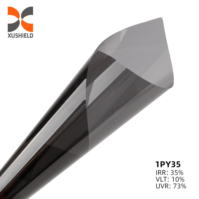 1.52*30m UV PROOf امنیت ماشین 1 لایه رول کربن شیشه اتومبیل پنجره شیشه ی خورشیدی