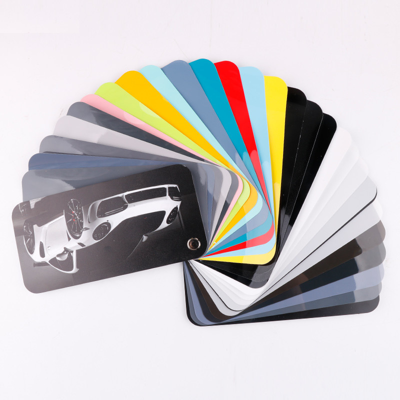 تولید کننده فیلم خودرو برچسب رنگارنگ رنگارنگ Gloss PET UV Wrap Vinyl Tint Car Decorative Film