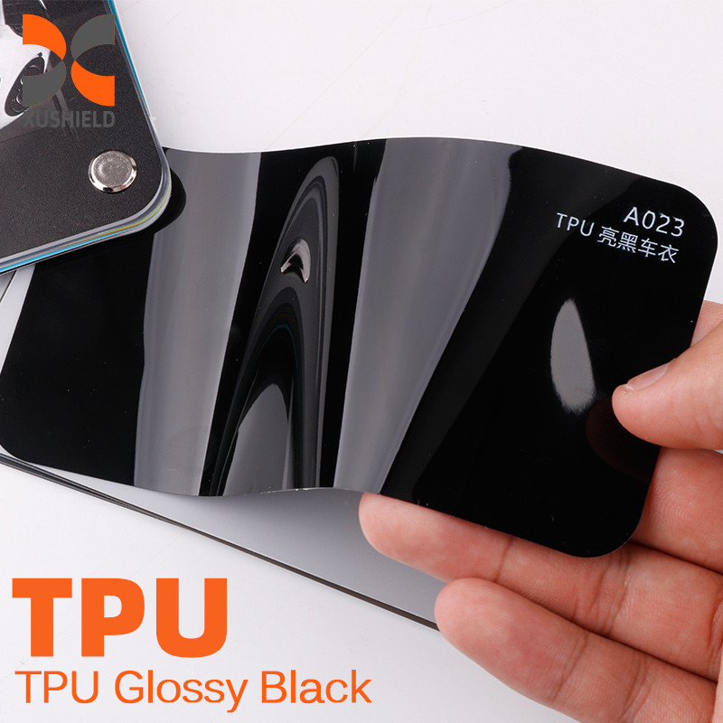 فیلمی سیاه tpu tph pellicola خود درمانی ppf فیلم محافظ رنگ 60