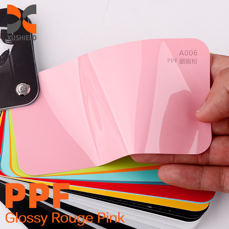 TPU خاکستری سبز کیفیت بالا TPU PPF فیلم ضد خراش خود بهبود PPF TPH درخشش شفاف بدن ماشین PPF رنگ حفاظت از فیلم