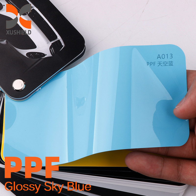 فیلمی سیاه tpu tph pellicola خود درمانی ppf فیلم محافظ رنگ 60