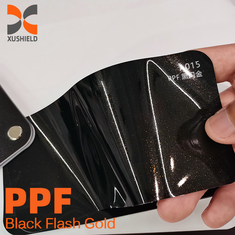 XUSHIELD Glossy Chind Blue قیمت کارخانه Gloss بالا خود درمانی ضد زرد شدن TPU رنگ PPF فیلم