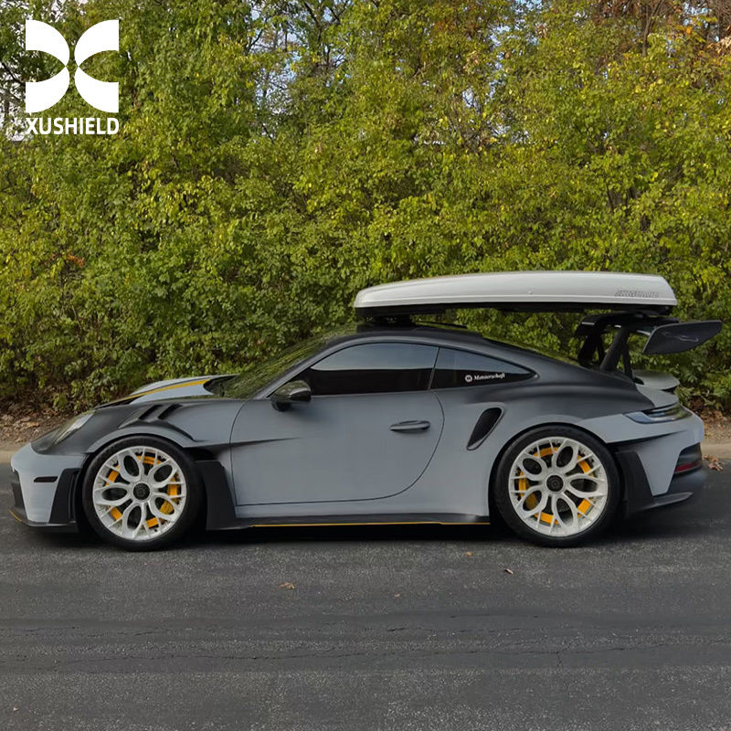 فیلم محافظ رنگ خودرو فوتوکرومیک TPU با کیفیت خوب، خورشید گرفتگی مشکی 15 میل PPF، مات براق PPF
