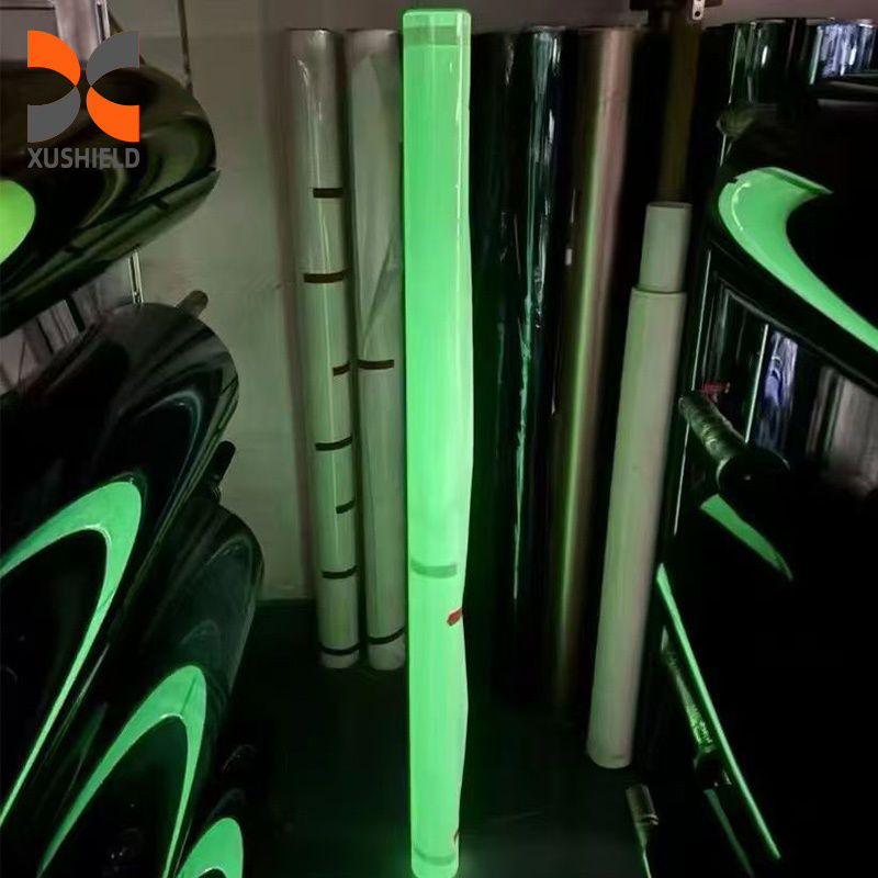 TPU فلورسانس براق با کیفیت بالا ضد زرد شدن فیلم TPU PPF خود ترمیم شونده فیلم محافظ رنگ خودرو فیلم محافظ TPU فتوکرومیک