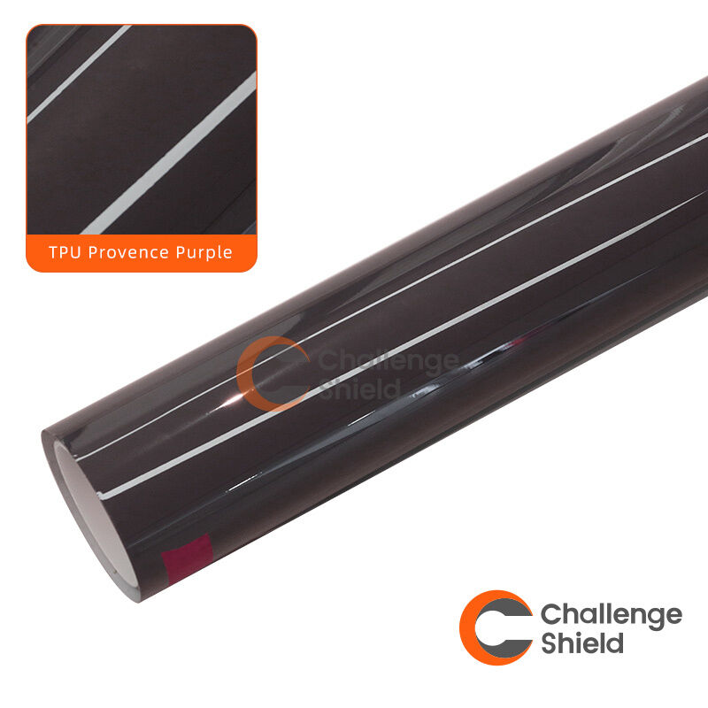 رنگ TPU تولید کنندگان کیفیت بالا قیمت خوب فیلم رنگ ماشین فیلم شن و ماسه ضد نقره ماشین Warp فیلم Ppf Provence رنگ بنفش
